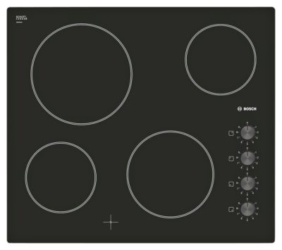 Bosch - PKE611C17E - Ceramic Electric Hob - Black